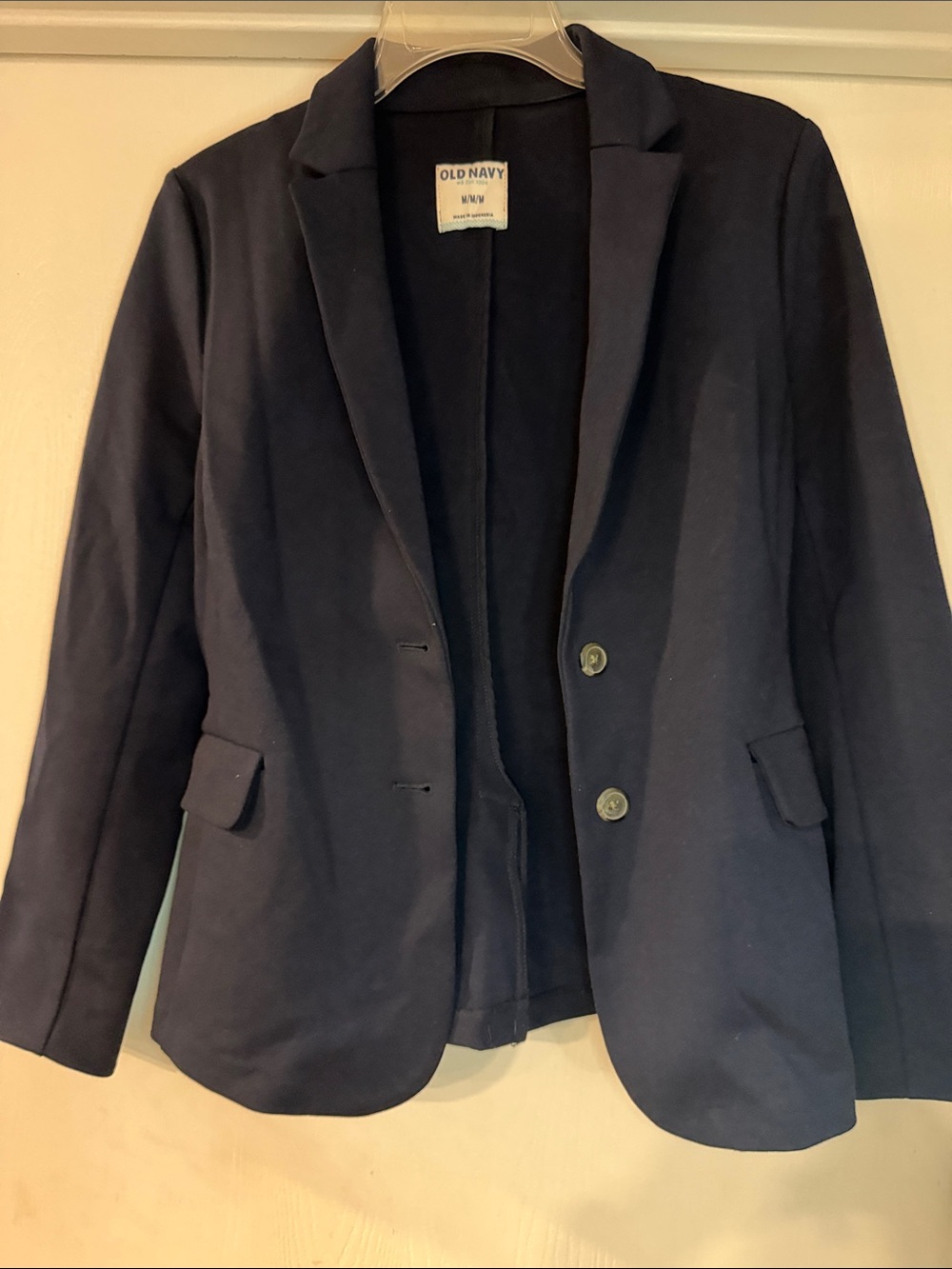Old Navy Navy Single-Breasted Women's Blazer